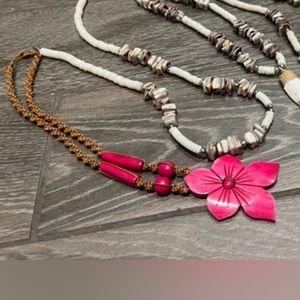 Pink necklace